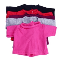 Vêtements de poupée pour filles Farvision personnalisés imprimés, t-shirt de 18 pouces