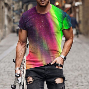 T-<span class=keywords><strong>shirt</strong></span> grafis 3D kustom pria pakaian jalanan Hiphop <span class=keywords><strong>Vintage</strong></span> kaus atasan ukuran besar Aactus Jack - Product Image 4