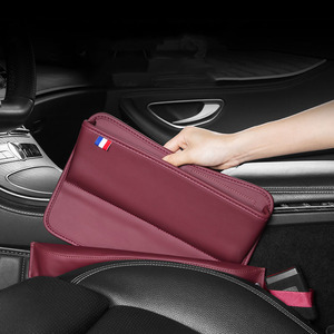 Universele lederen multifunctionele creatieve autostoel kierenopvuller organizer - Product Image 2