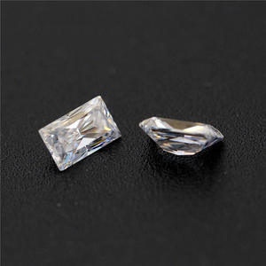 ZHUANGYEE-piedra de diamante sintético para laboratorio, piedra de moissanita de corte elegante y brillante, 1,0 quilates, color D - Product Image 4