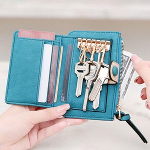 MIYIN-Mini cartera multicolor para mujer, billetera de bolsillo para mujer, Cartera de bolsillo, nueva, bolso de tarjeta, cartera corta de moda para mujer Multicard - Product Image 1