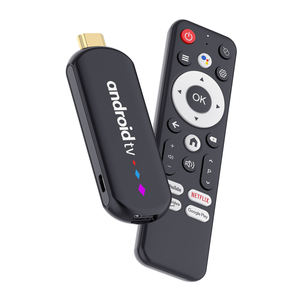 Reproductor Multimedia de Transmisión 4K H96 MAX Amlogic S905L 2025 con Control Remoto por Voz, TV Box con Internet, el <span class=keywords><strong>Mejor</strong></span> <span class=keywords><strong>Fire</strong></span> TV <span class=keywords><strong>Stick</strong></span> con Android 14 de Google - Product Image 1