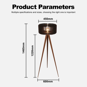 Lampadaire sur <span class=keywords><strong>pied</strong></span> <span class=keywords><strong>en</strong></span> <span class=keywords><strong>bois</strong></span> décoratif vintage <span class=keywords><strong>de</strong></span> style nordique <span class=keywords><strong>de</strong></span> luxe avec <span class=keywords><strong>abat</strong></span>-<span class=keywords><strong>jour</strong></span> <span class=keywords><strong>en</strong></span> <span class=keywords><strong>bois</strong></span> <span class=keywords><strong>pour</strong></span> chambre à coucher et salon, <span class=keywords><strong>lampe</strong></span> LED moderne sur tré<span class=keywords><strong>pied</strong></span> - Product Image 3