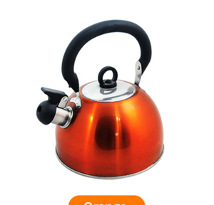 Hervidor silbante <span class=keywords><strong>de</strong></span> lujo <span class=keywords><strong>de</strong></span> acero inoxidable con mango <span class=keywords><strong>de</strong></span> baquelita y material metálico - Product Image 6