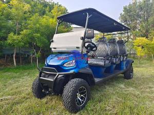 Classic 2-Seater <b>Electric</b> Golf Cart with Lithium Battery Cargo Box <b>Bed</b> <b>for</b> <b>Sale</b> - Product Image 3