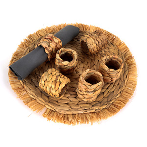 Thủ công dệt Khăn ăn Nhẫn sáng tạo mới Bảng trang trí cho các nhà hàng Phương Tây và khách sạn cho các bên - Product Image 5