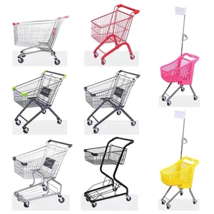China Factory Custom150L Supermercado Carrito de compras Carrito de mano de estilo americano - Product Image 6