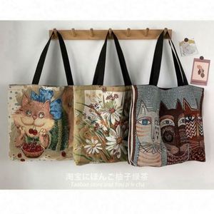 Hua Cheng Euro-American Printed <b>Canvas</b> Lining Portable Fashion <b>Large</b> Capacity Mom Tote <b>Bag</b> for Travel & Shopping - Product Image 2