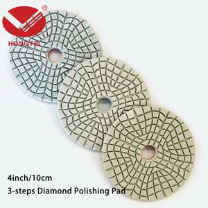 Đế đánh bóng kim cương 4 inch <span class=keywords><strong>3</strong></span> bước, dùng ướt cho đá marble, granite và thạch anh - Product Image 4