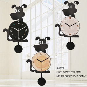 Orologio <span class=keywords><strong>da</strong></span> <span class=keywords><strong>parete</strong></span> in plastica a forma di cane e gatto <span class=keywords><strong>con</strong></span> pendolo <span class=keywords><strong>con</strong></span> <span class=keywords><strong>orologi</strong></span> <span class=keywords><strong>da</strong></span> <span class=keywords><strong>parete</strong></span> a forma di animale personalizzati - Product Image 3