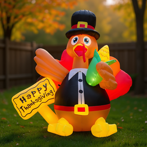 5 pies 12W LED Luces de jardín Deslumbrante Turquía con maíz 7PCs Conjunto de luces decorativas - Product Image 2