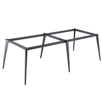 Support de table de bureau en métal de haute qualité, stable, pour bureau d'employé, base de table, pied de table