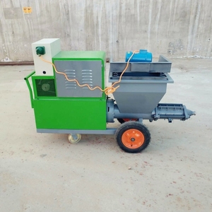 Alçı, havasız boya, macun ve harç inşaat makineleri için Ideal yüksek basınçlı otomatik püskürtme pompası - Product Image 2