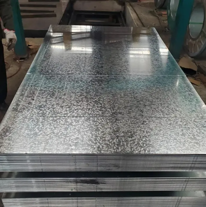 Cheap price structural galvanized steel sheet iron plate Tianjin hot dipped zinc galvanized steel sheet