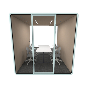 Modern Spacious Acoustic Office Pod Cabin for Remote Work Video Conferences - Product Image 5