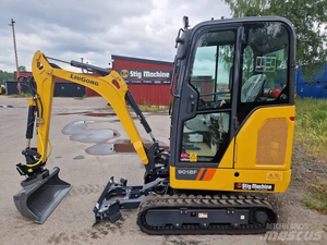 Gran oferta modelo LIUGONG 9018F excavadora precio competitivo excavadora pequeño sistema de Control hidráulico excavadora Mini excavadora - Product Image 3