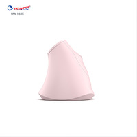 MW-060X-Pink Baru 2.4G & BT Mouse Ergonomis Vertikal Nirkabel Dual Mode 6D Mouse Komputer Desain Pereda Nyeri Pergelangan Tangan