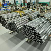 Pipa Tabung Titanium Langsung dari Pabrik Grade 2 Grade 5 Tanpa Sambungan/Terlasak OD 3mm-200mm Tebal Dinding 0.3mm-10mm Panjang Sesuai Pesanan