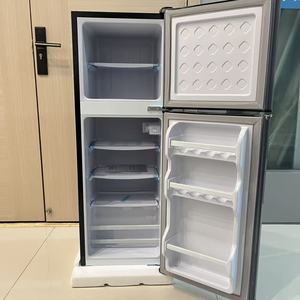 98L Double-door <b>Refrigerator</b> - Energy-saving Small-sized Suitable for Rental Housing and Household Appliances Fridges for Home - Product Image 4