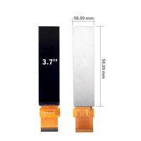 Écran TFT de type barre de qualité industrielle de 3,7 pouces, 240*960 AXS15231, angle de vision complet, 262K couleurs
