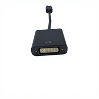 COMTON Good DisplayPort ke DVI kabel konverter steker pria ke wanita Dp perempuan ke Dvi pria adaptor untuk Monitor tampilan proyektor