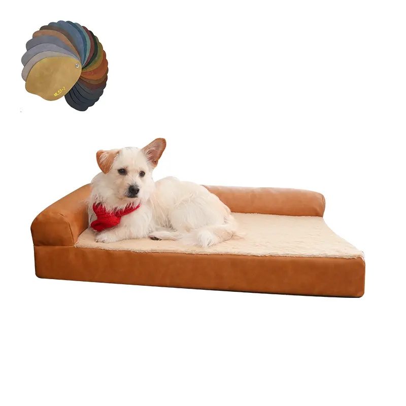 Chien couverture canapés canapé-lit pour animaux de compagnie pour livraison gratuite machine lavable écologique luxe imperméable moelleux coussin canapé chien canapé