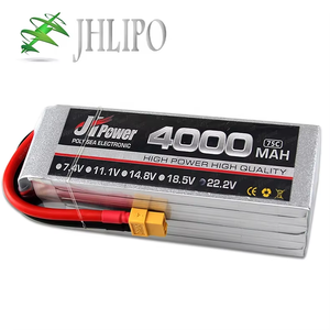 แบตเตอรี่ลิเธียมไอออน JHLIPO 2S/3s 11.1V 7.4V 4000mAh 75C สำหรับเครื่องบินบังคับวิทยุ รถยนต์บังคับวิทยุ เรือบังคับวิทยุ รุ่น RC Lipo Battery - Product Image 4
