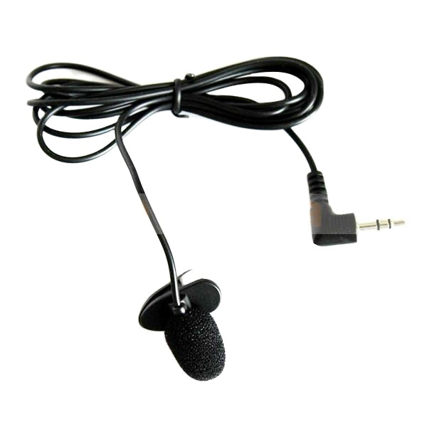 Sponge Anti Wind Noise Outside Clip Collar Hand Free Microphone
