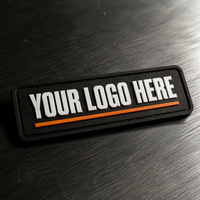 Patch en caoutchouc PVC personnalisé, badge 3D en relief avec boucle auto-agrippante pour vêtements, chapeaux, sacs, équipement tactique, vente en gros