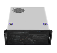 Untuk ASRock 4U4G-TR5/2T AQUA 4U Rackmount Barebone Server dengan Soket SP5 LGA4844 AMD 9000 7000WX PCIe5.0x16 2xRJ45 10GbE USB3.2