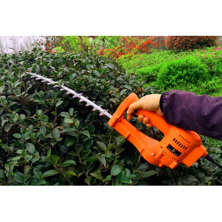 Rechargeable battery electric hedge machine brush Tea tree garden hedge trimmer greening bush electric pruning shears