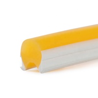 Enseigne lumineuse séparée à LED de deuxième génération jaune split silicone neon flex 8mm Style régulier