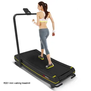 Rongle r001 uso domestico attrezzatura da fitness per tapis roulant curva autoalimentata manuale pieghevole con impugnatura di sicurezza e display