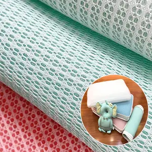 OEM ODM Recycled Warp Knitted 3D Air Mesh Spacer Sandwich Fabric For Cushion Pillow
