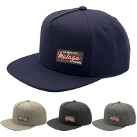 Casquette Snapback Homme 5 Panneaux Noire Structurée en Laine-Acrylique Brodé Personnalisable – Qualité Supérieure Heycap – Vente en Gros Promotionnelle