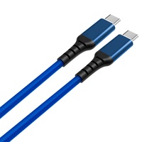 Cable USB C de Nailon para Teléfono Móvil, USB 3.2 Gen1 de 60W y 5Gbps, Superspeed, 3A, Carga Rápida y Transferencia de Datos