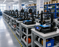Service d'impression 3D en usine, coque en plastique, impression 3D PLA/PETG/ABS, prototypes rapides, services d'impression 3D FDM colorés