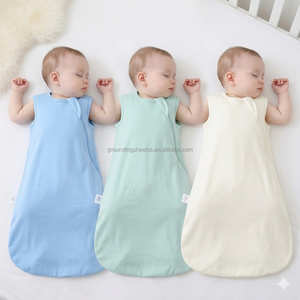 Saco de Dormir para Bebês em Bambu Natural, Hipoalergênico, Macio e Respirável, Cobertor Vestível, Anti-Chutes, Previne o Reflexo de Sobressalto em Recém-Nascidos - Product Image 1