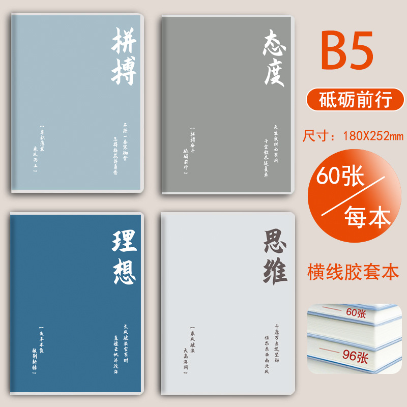 บี5 ไพโอเนียร์ 60 แผ่น/120 หน้า