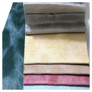 Estilo nórdico 3D en relieve Holanda terciopelo tapicería tela 100% poliéster pila corta Blackout ignífugo PE recubierto coche alto - Product Image 5