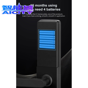 Cerradura Inteligente Tuya, Cerradura de <span class=keywords><strong>Seguridad</strong></span> Eléctrica con Huella Dactilar, Cerradura Digital Electrónica RFID WIFI, Desbloqueo Remoto por Aplicación - Product Image 4