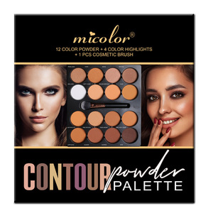Paleta de Contorno Vegana Mate Profesional, Corrector en Crema, Control de Grasa, Resistente al Agua, Kit de Maquillaje para Piel Oscura - Product Image 4