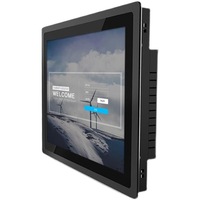10/12/15/17/19-Zoll Industrielles Steuerungsdisplay Windows 8 1920x1080 Auflösung Wandmontierte Eingebettete Touch-All-in-One-Maschine 250