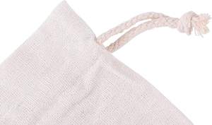 Pochette en mousseline de coton imprimée de couleur personnalisée sac cadeau à cordon sac de paquet avec cordon de serrage - Product Image 3