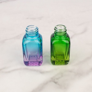 Botella de Vidrio Plana de Lujo para Cosméticos con Diseño Cuadrado <span class=keywords><strong>ESTEL</strong></span> para Crema Facial y Envase de Aceites Esenciales y Sueros - Product Image 5
