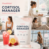 Poudre Gestionnaire de Cortisol Marque Blanche avec Ashwagandha, L-Théanine, Écorce de Magnolia – Mélange Adaptogène – Complément Alimentaire OEM ODM