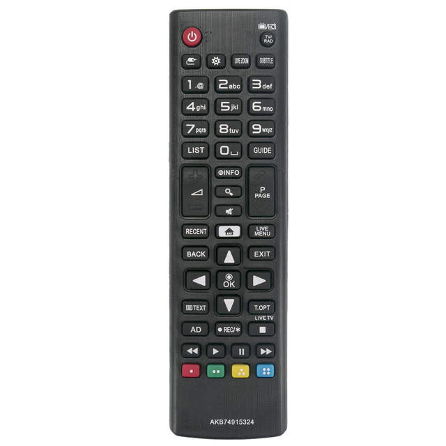 Replacement AKB74915324 Replaced Remote Control Fit for LG AKB74915341 43LH600T 49LH600T 55LH600T AKB74915324 43UH610V Remote Co
