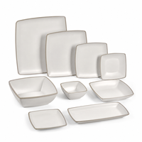 Assiettes en mélamine en gros, vaisselle imprimée en mélamine pour usage hôtelier