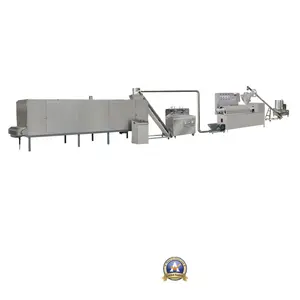 Textured Soya Protein Processing Line Soya Protein Vegetarian Meat Making Machine Manufacturer Plant