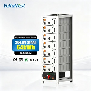 Système de stockage d'énergie haute tension VoltaNest Plug & Play, batterie lithium montée sur rack, 204,8V-358,4V, 64,31-112,54kWh - Product Image 1